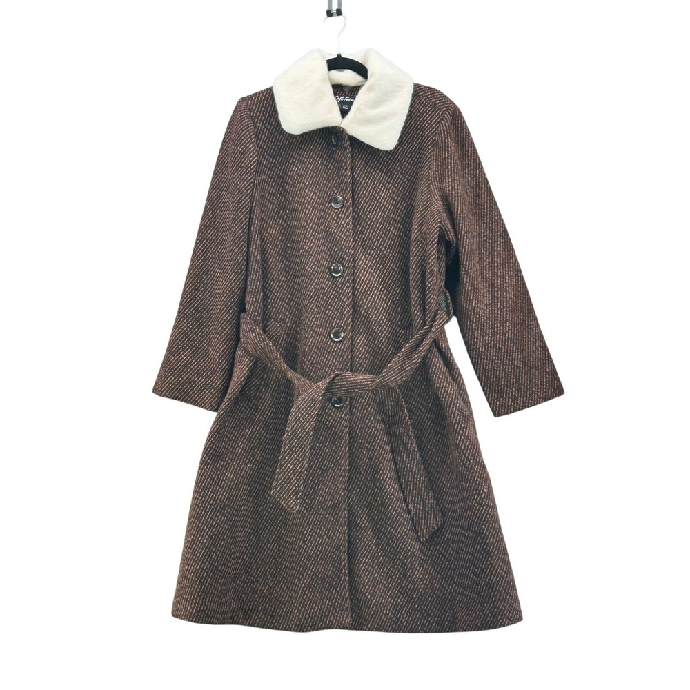 Soft Focus Overcoat‎ Brown 16W